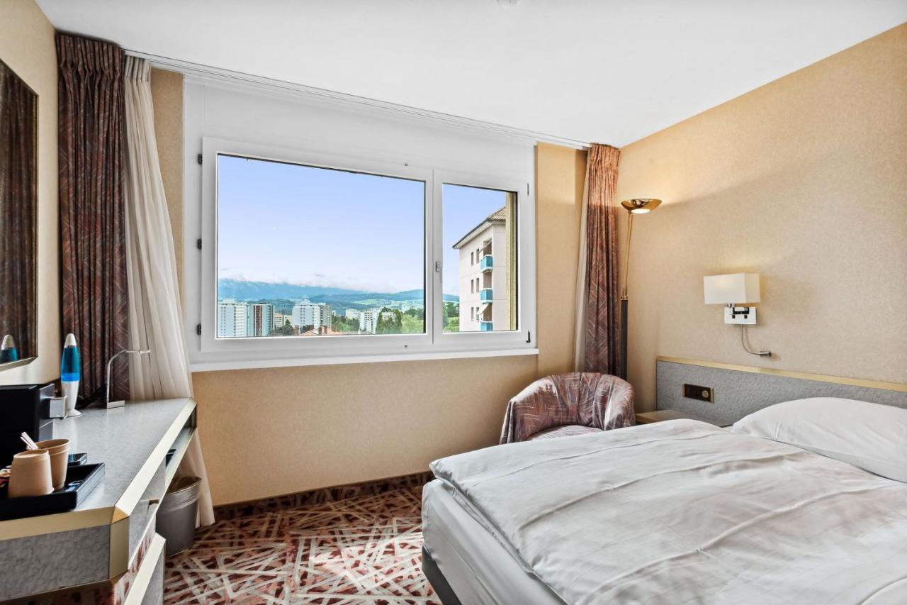 Becozy Au Parc Retro Edition Self-Check-In Rooms & Studios Fribourg Exteriér fotografie