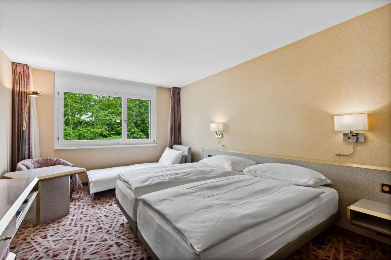 Becozy Au Parc Retro Edition Self-Check-In Rooms & Studios Fribourg Exteriér fotografie