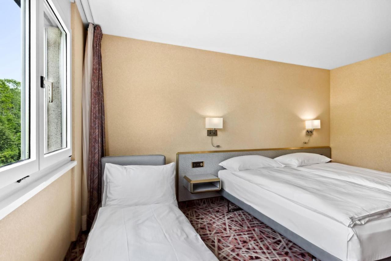 Becozy Au Parc Retro Edition Self-Check-In Rooms & Studios Fribourg Exteriér fotografie
