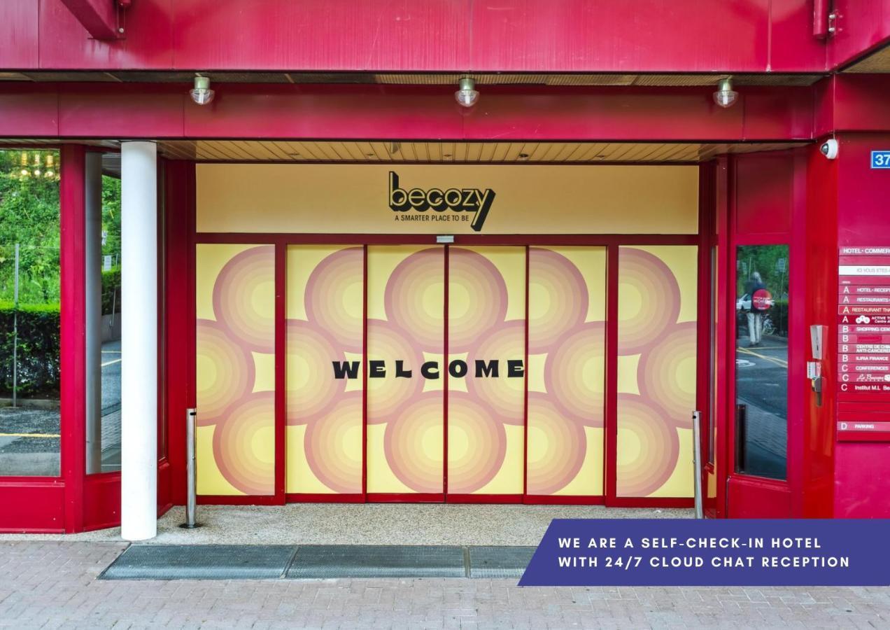 Becozy Au Parc Retro Edition Self-Check-In Rooms & Studios Fribourg Exteriér fotografie