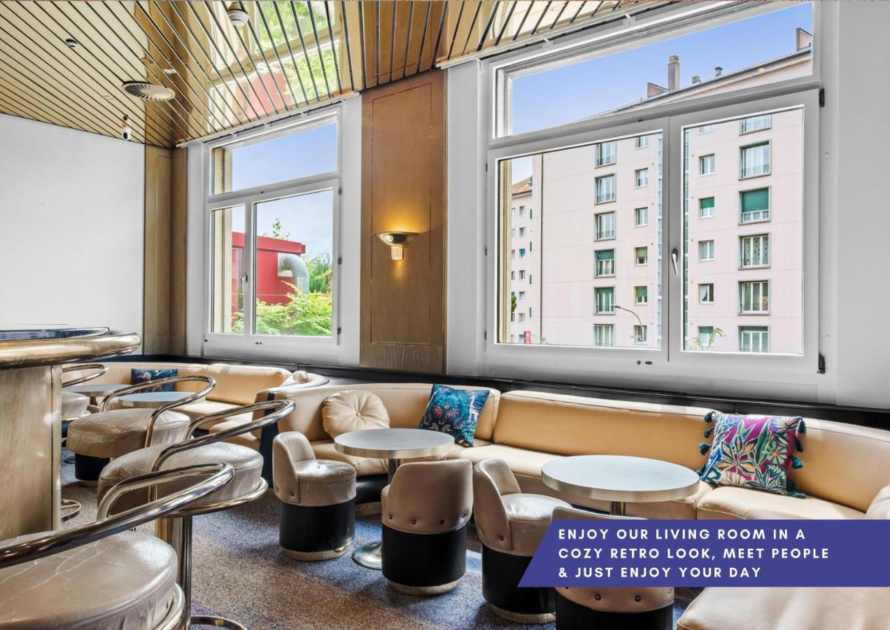 Becozy Au Parc Retro Edition Self-Check-In Rooms & Studios Fribourg Exteriér fotografie