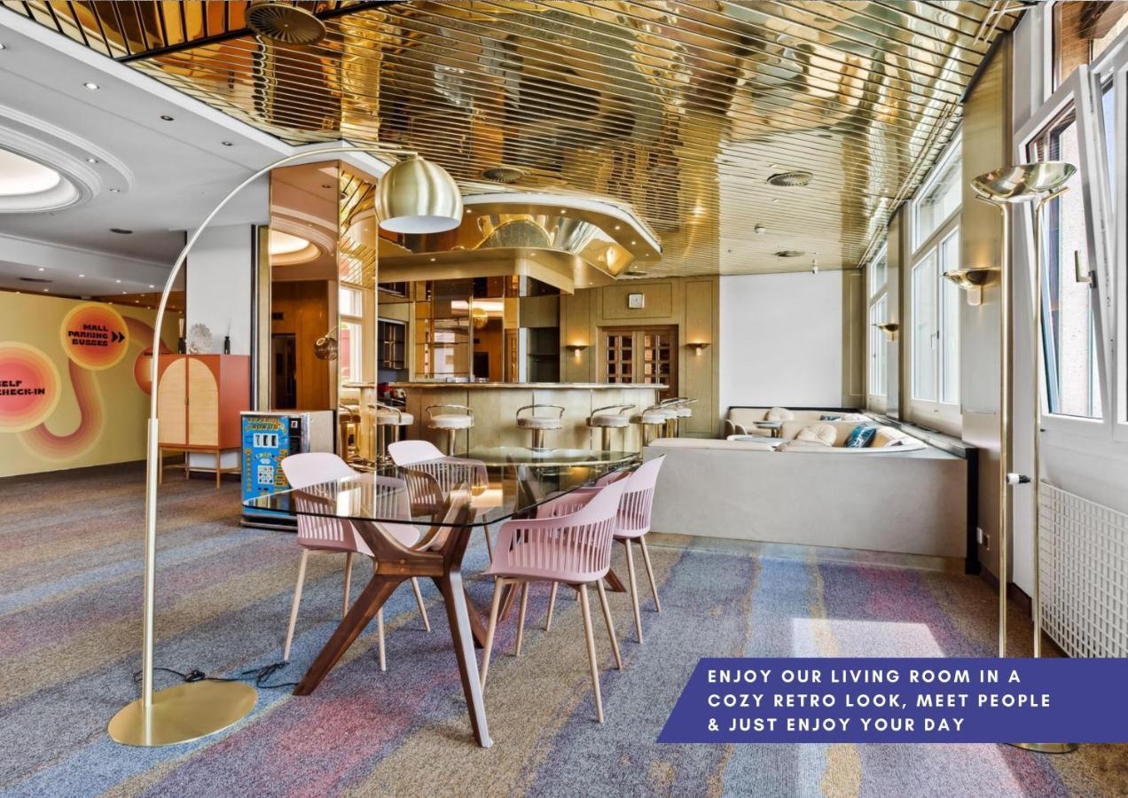 Becozy Au Parc Retro Edition Self-Check-In Rooms & Studios Fribourg Exteriér fotografie